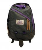 GREGORYグレゴリー）の古着「90's 紫タグ パープルトリム バックパック」｜ブラック