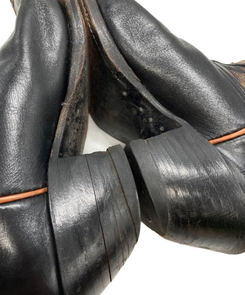 TONY LAMA（トニーラマ）TONY LAMA (トニーラマ) ウェスタンブーツ ブラック×ブラウン サイズ:6の古着・服飾アイテム