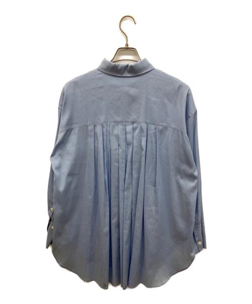 MOGA（モガ）MOGA (モガ) ソアコティオーガンジーシャツブラウス ブルー サイズ:3の古着・服飾アイテム