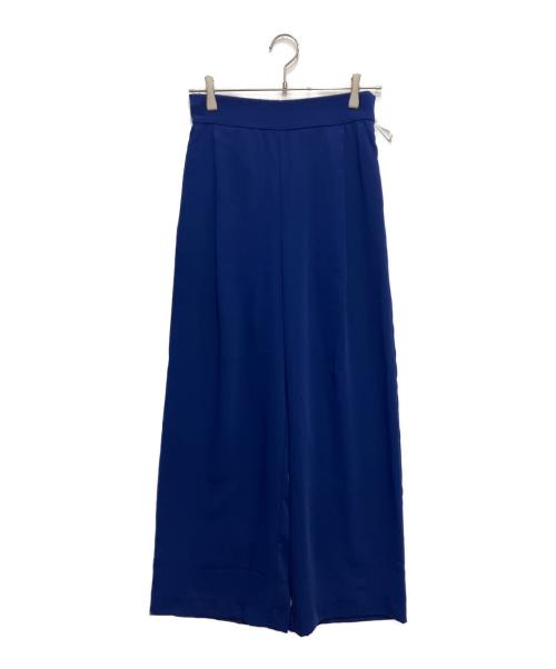 SOEJU（ソージュ）SOEJU (ソージュ) タックワイドパンツ ブルー サイズ:Mの古着・服飾アイテム