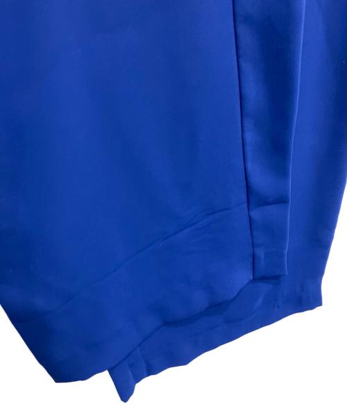 SOEJU（ソージュ）SOEJU (ソージュ) タックワイドパンツ ブルー サイズ:Mの古着・服飾アイテム