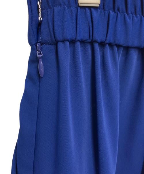 SOEJU（ソージュ）SOEJU (ソージュ) タックワイドパンツ ブルー サイズ:Mの古着・服飾アイテム