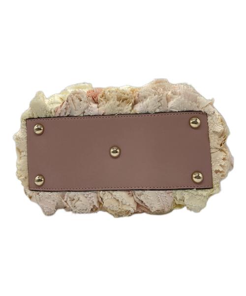 VALENTINO GARAVANI（ヴァレンティノ・ガラヴァーニ）VALENTINO GARAVANI (ヴァレンティノ・ガラヴァーニ) ロジェフラワートートバッグ ピンクの古着・服飾アイテム