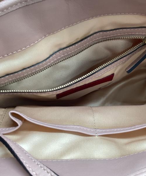 VALENTINO GARAVANI（ヴァレンティノ・ガラヴァーニ）VALENTINO GARAVANI (ヴァレンティノ・ガラヴァーニ) ロジェフラワートートバッグ ピンクの古着・服飾アイテム