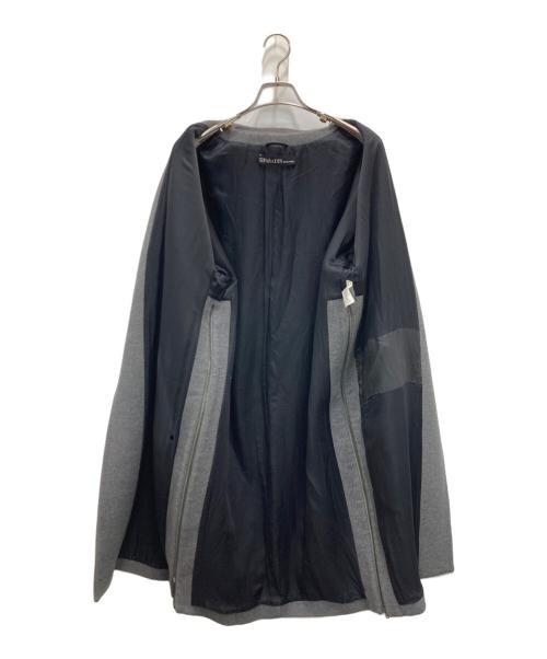 32PARADIS（トラントドゥ パラディ）32PARADIS (トラントドゥ パラディ) ウールカシミヤZIPコート グレー サイズ:Sの古着・服飾アイテム