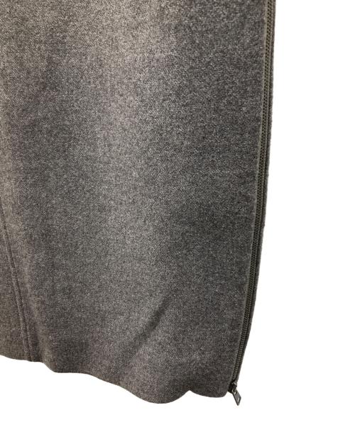 32PARADIS（トラントドゥ パラディ）32PARADIS (トラントドゥ パラディ) ウールカシミヤZIPコート グレー サイズ:Sの古着・服飾アイテム