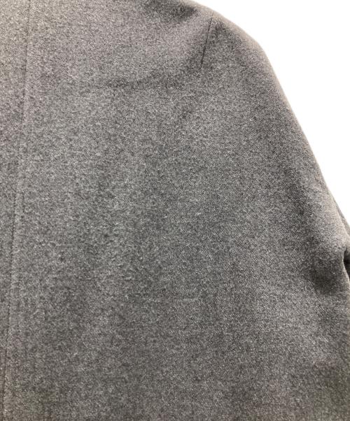 32PARADIS（トラントドゥ パラディ）32PARADIS (トラントドゥ パラディ) ウールカシミヤZIPコート グレー サイズ:Sの古着・服飾アイテム