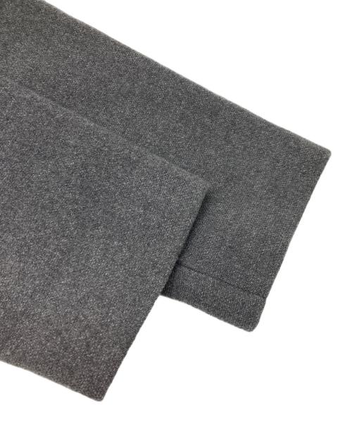 32PARADIS（トラントドゥ パラディ）32PARADIS (トラントドゥ パラディ) ウールカシミヤZIPコート グレー サイズ:Sの古着・服飾アイテム