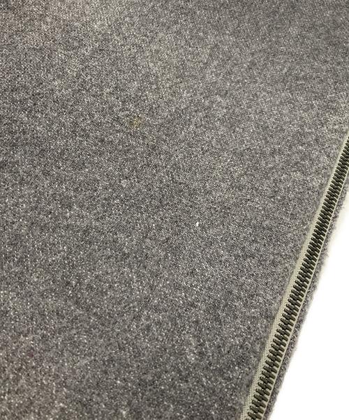 32PARADIS（トラントドゥ パラディ）32PARADIS (トラントドゥ パラディ) ウールカシミヤZIPコート グレー サイズ:Sの古着・服飾アイテム