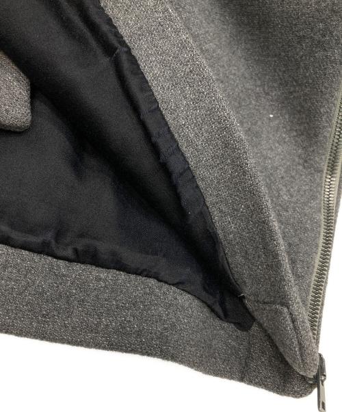 32PARADIS（トラントドゥ パラディ）32PARADIS (トラントドゥ パラディ) ウールカシミヤZIPコート グレー サイズ:Sの古着・服飾アイテム