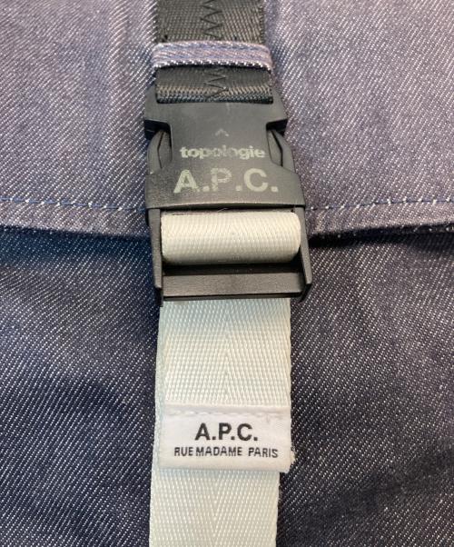 A.P.C.（アーペーセー）A.P.C. (アーペーセー) TOPOLOGIE (トポロジー) TRACK BACKPACK インディゴの古着・服飾アイテム
