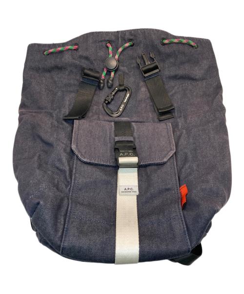A.P.C.（アーペーセー）A.P.C. (アーペーセー) TOPOLOGIE (トポロジー) TRACK BACKPACK インディゴの古着・服飾アイテム