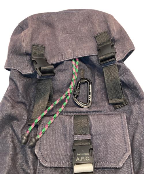 A.P.C.（アーペーセー）A.P.C. (アーペーセー) TOPOLOGIE (トポロジー) TRACK BACKPACK インディゴの古着・服飾アイテム