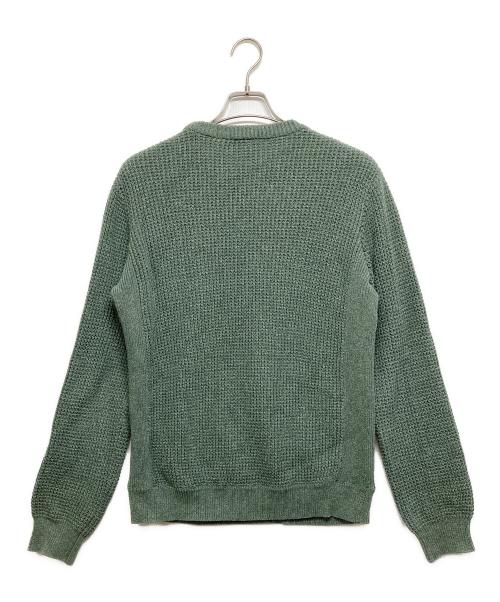 LACOSTE（ラコステ）LACOSTE (ラコステ) ヘザーカラーリングワッフルニット グリーン サイズ:Sの古着・服飾アイテム