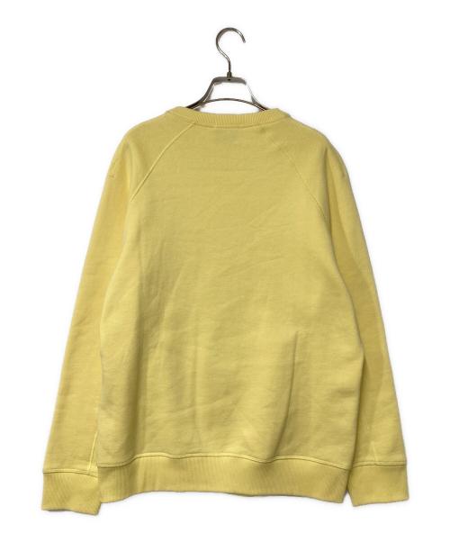 Acne studios（アクネ ストゥディオス）Acne studios (アクネ ストゥディオス) ラグランスウェット イエロー サイズ:XSの古着・服飾アイテム