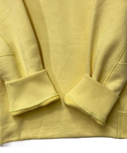 Acne studios（アクネ ストゥディオス）Acne studios (アクネ ストゥディオス) ラグランスウェット イエロー サイズ:XSの古着・服飾アイテム