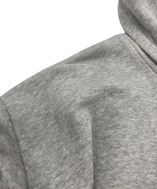 MM6 Maison Margiela（エムエムシックスメゾンマルジェラ）MM6 Maison Margiela (エムエムシックスメゾンマルジェラ) オーバーサイズ アシンメトリージップフーディ グレー サイズ:Sの古着・服飾アイテム