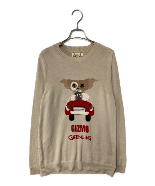 MUVEIL（ミュベール）MUVEIL (ミュベール) GREMLINS (グレムリン) ギズモドライブセーター ベージュ サイズ:40の古着・服飾アイテム