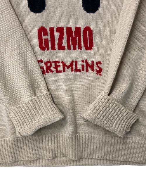 MUVEIL（ミュベール）MUVEIL (ミュベール) GREMLINS (グレムリン) ギズモドライブセーター ベージュ サイズ:40の古着・服飾アイテム