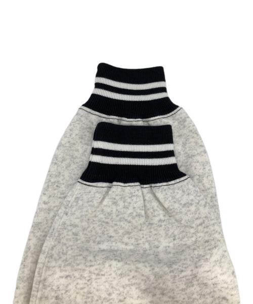 BlackEyePatch（ブラックアイパッチ）BlackEyePatch (ブラックアイパッチ) リブラインスウェット グレー サイズ:Lの古着・服飾アイテム