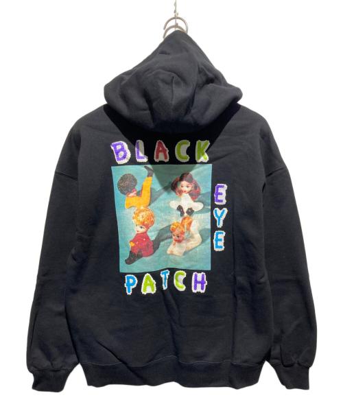 BlackEyePatch（ブラックアイパッチ）BlackEyePatch (ブラックアイパッチ) プルオーバーパーカー ブラック サイズ:Lの古着・服飾アイテム
