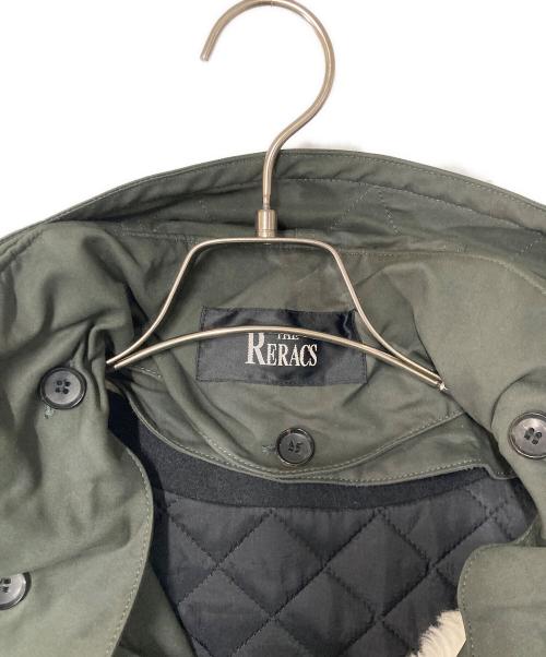 THE RERACS（ザ リラクス）THE RERACS (ザ リラクス) ライナー付ショートモッズコート グレー サイズ:36の古着・服飾アイテム
