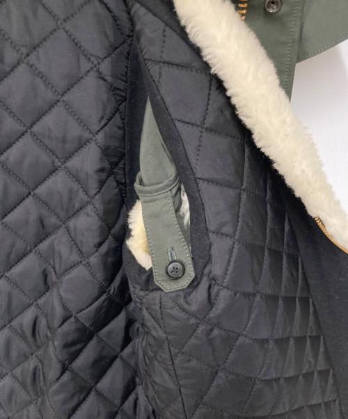 THE RERACS（ザ リラクス）THE RERACS (ザ リラクス) ライナー付ショートモッズコート グレー サイズ:36の古着・服飾アイテム