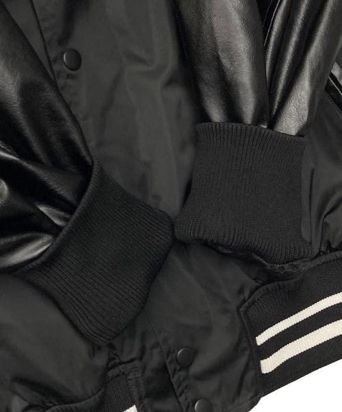 NOUNLESS（ナウンレス）NOUNLESS (ナウンレス) NOUNLESS NYLON STADIUM JUMPER  ブラック サイズ:1の古着・服飾アイテム