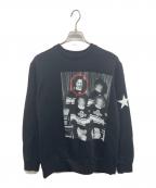 GIVENCHYジバンシィ）の古着「フォトプリント スウェット」｜ブラック
