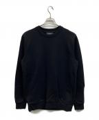 GIVENCHYジバンシィ）の古着「ナンバリングロゴ クルーネックスウェット」｜ブラック
