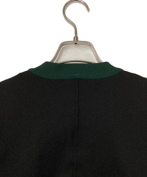 UN3D.（アンスリード）UN3D. (アンスリード) SIDE GATHER KNIT TOP ブラック サイズ:38の古着・服飾アイテム