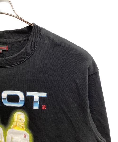 CLOT（クロット）CLOT (クロット) OBEY YOUR MASTER CREWNECK SWEAT ブラック サイズ:Lの古着・服飾アイテム