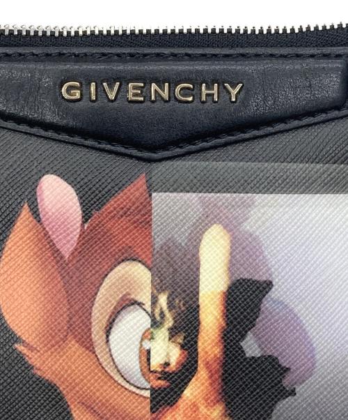 GIVENCHY（ジバンシィ）GIVENCHY (ジバンシィ) Disney (ディズニー) バンビ クラッチバッグ ブラックの古着・服飾アイテム