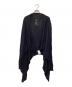 RICK OWENS（リックオウエンス）の古着「ドレープカーディガン」｜ブラック