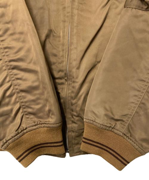 ATSUKI ONISHI（アツキオオニシ）ATSUKI ONISHI (アツキオオニシ) ナイロンブルゾン ブラウン サイズ:9の古着・服飾アイテム