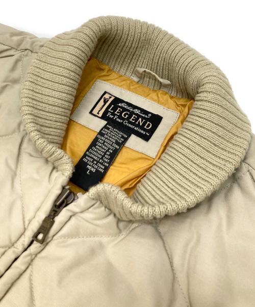 Eddie Bauer LEGEND（エディーバウアー・レジェンド）Eddie Bauer LEGEND (エディーバウアー・レジェンド) スカイライナージャケット ベージュ サイズ:Lの古着・服飾アイテム