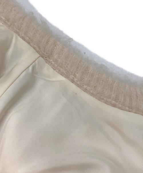 6(ROKU) BEAUTY&YOUTH（ロク ビューティーアンドユース）6(ROKU) BEAUTY&YOUTH (ロク ビューティーアンドユース) モヘヤ シャギー カーディガン アイボリー サイズ:不明（実寸参照）の古着・服飾アイテム