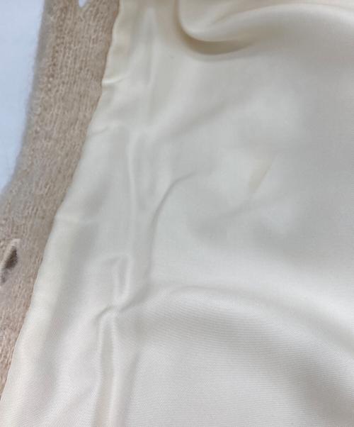 6(ROKU) BEAUTY&YOUTH（ロク ビューティーアンドユース）6(ROKU) BEAUTY&YOUTH (ロク ビューティーアンドユース) モヘヤ シャギー カーディガン アイボリー サイズ:不明（実寸参照）の古着・服飾アイテム