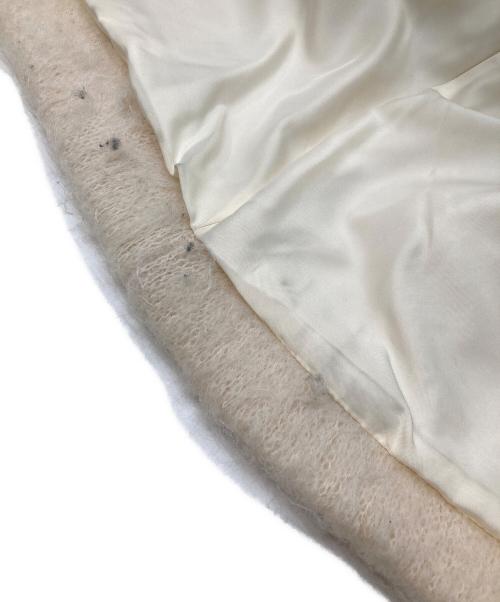 6(ROKU) BEAUTY&YOUTH（ロク ビューティーアンドユース）6(ROKU) BEAUTY&YOUTH (ロク ビューティーアンドユース) モヘヤ シャギー カーディガン アイボリー サイズ:不明（実寸参照）の古着・服飾アイテム