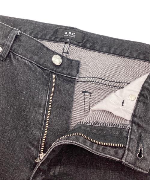 A.P.C.（アーペーセー）A.P.C. (アーペーセー) Ron Herman (ロンハーマン) 別注ノアールブラックデニム ブラック サイズ:W32の古着・服飾アイテム