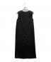 Maison Margiela (メゾンマルジェラ) パイピングノースリーブワンピース ブラック サイズ:36：12000円