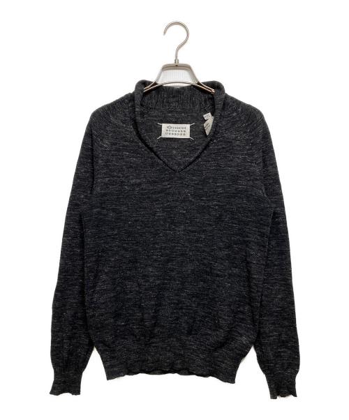 Maison Margiela（メゾンマルジェラ）Maison Margiela (メゾンマルジェラ) 10 corso como COMME des GARCONS (ディエチコルソコモ・コムデギャルソン) リネン混ニット グレー サイズ:Sの古着・服飾アイテム