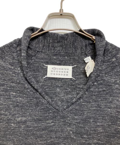 Maison Margiela（メゾンマルジェラ）Maison Margiela (メゾンマルジェラ) 10 corso como COMME des GARCONS (ディエチコルソコモ・コムデギャルソン) リネン混ニット グレー サイズ:Sの古着・服飾アイテム