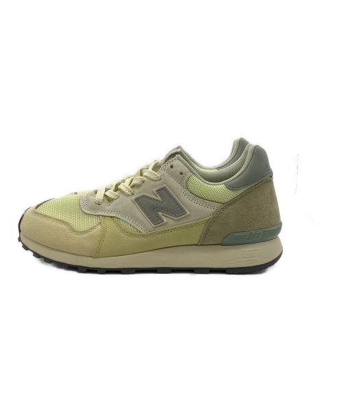 NEW BALANCE（ニューバランス）NEW BALANCE (ニューバランス) AURALEE (オーラリー) ローカットスニーカー イエロー サイズ:28cmの古着・服飾アイテム