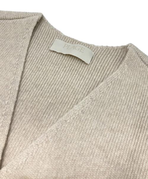 Plage（プラージュ）Plage (プラージュ) WOOL FORM JACKET ベージュ サイズ:FREE 未使用品の古着・服飾アイテム