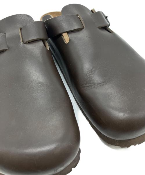 BIRKENSTOCK（ビルケンシュトック）BIRKENSTOCK (ビルケンシュトック) Boston レザーシューズ ブラウン サイズ:41の古着・服飾アイテム