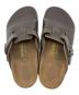 中古・古着 BIRKENSTOCK (ビルケンシュトック) Boston レザーシューズ ブラウン サイズ:41：8000円