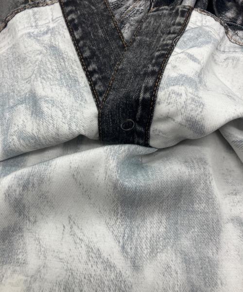 DIESEL（ディーゼル）DIESEL (ディーゼル) トロンプルイユシャツ　C-GILLY-A ブラック サイズ:38の古着・服飾アイテム