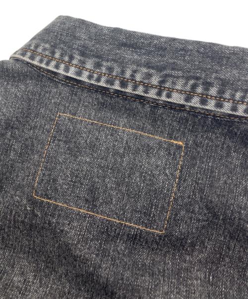 DIESEL（ディーゼル）DIESEL (ディーゼル) トロンプルイユシャツ　C-GILLY-A ブラック サイズ:38の古着・服飾アイテム