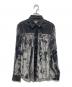 DIESEL（ディーゼル）の古着「トロンプルイユシャツ　C-GILLY-A」｜ブラック